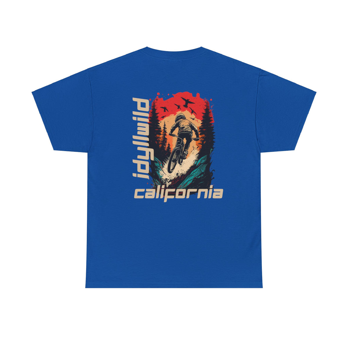Idyllwild Downhill Mountain Biking Stylish T-Shirt