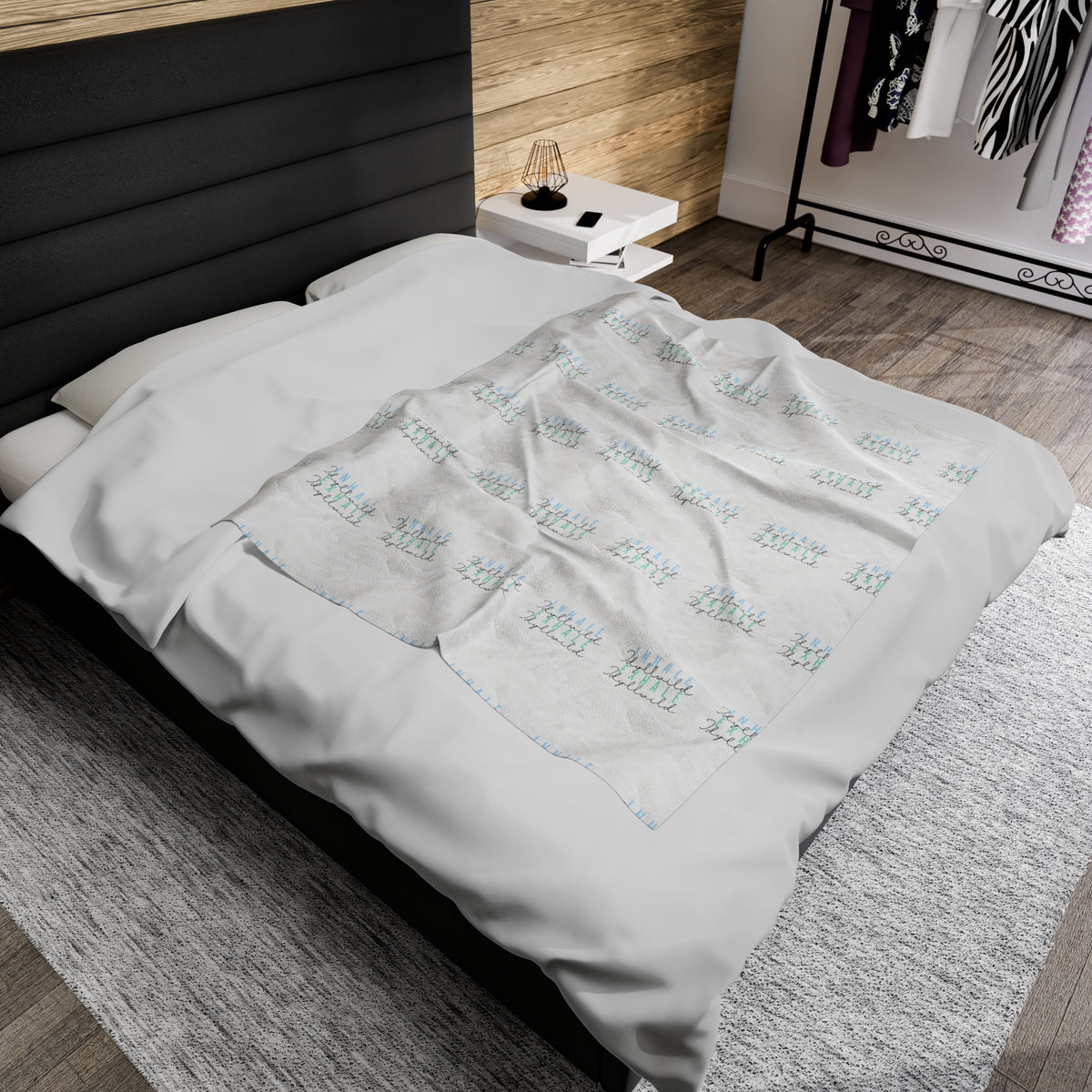 Velveteen Plush Blanket Pattern