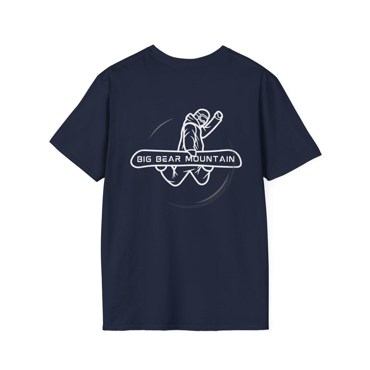 Snowboarding "Big Bear Mountain" Softstyle T-Shirt