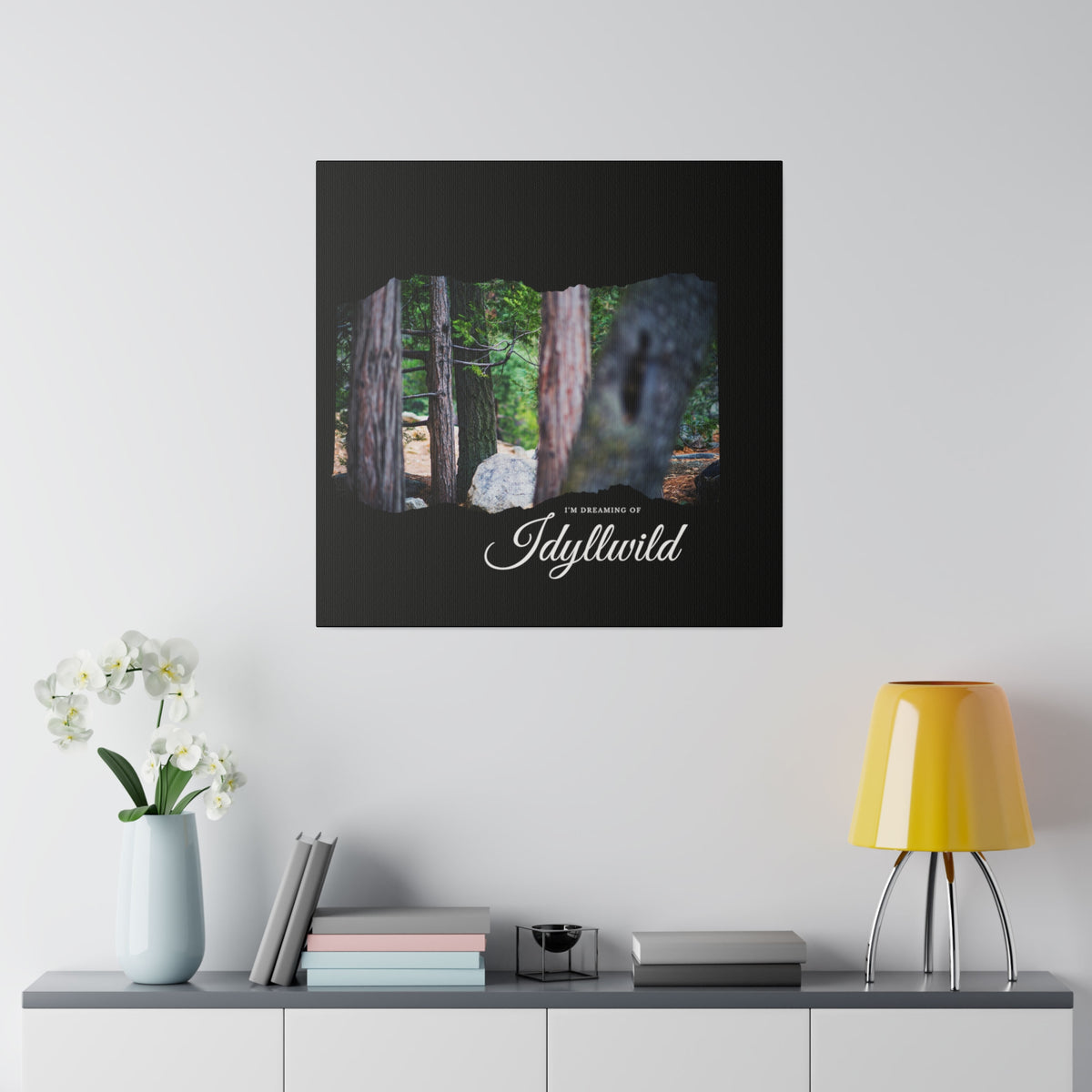 Matte Canvas, Stretched, 0.75" Dreaming of FOrest