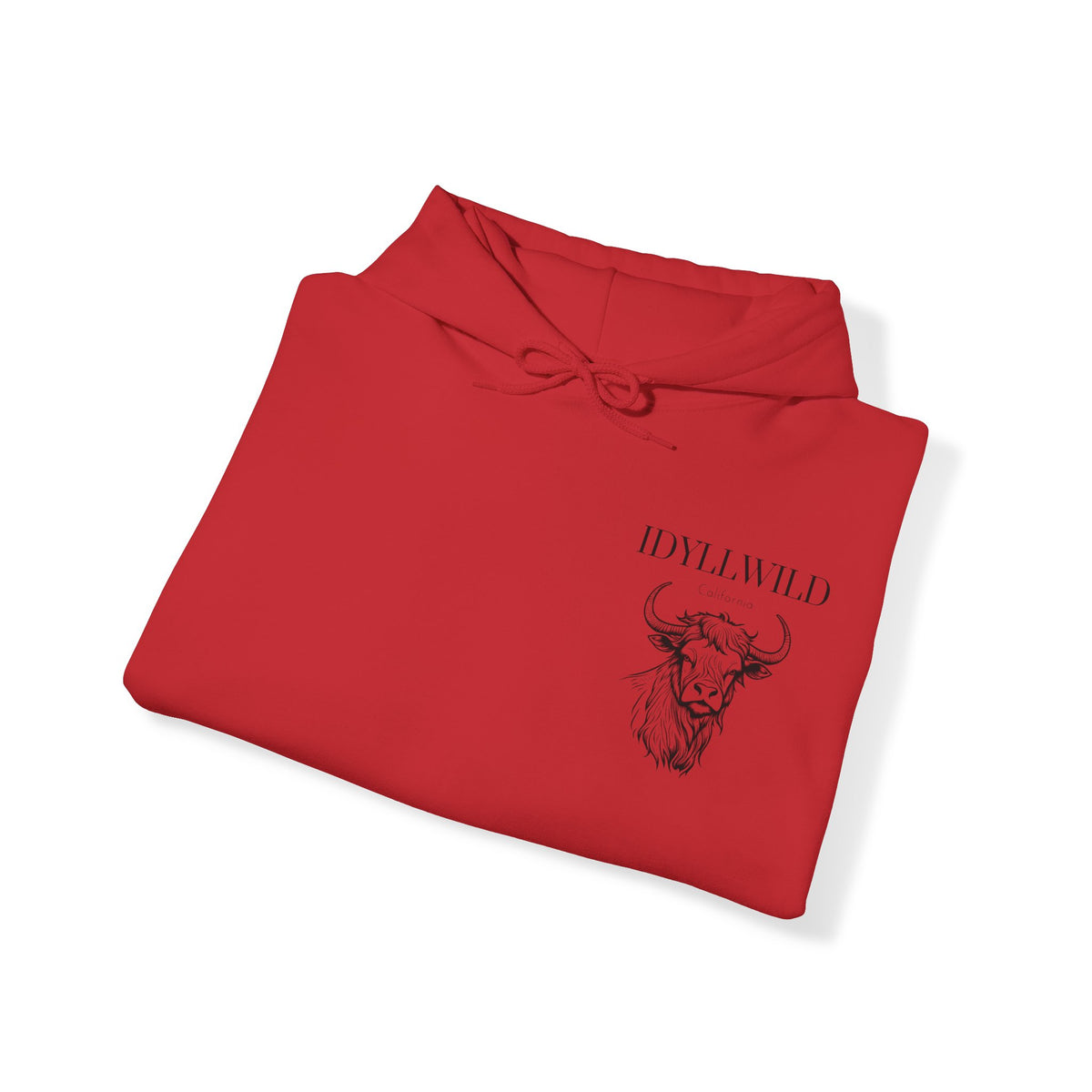Idyllwild Highlander Cow 4 Hoodie