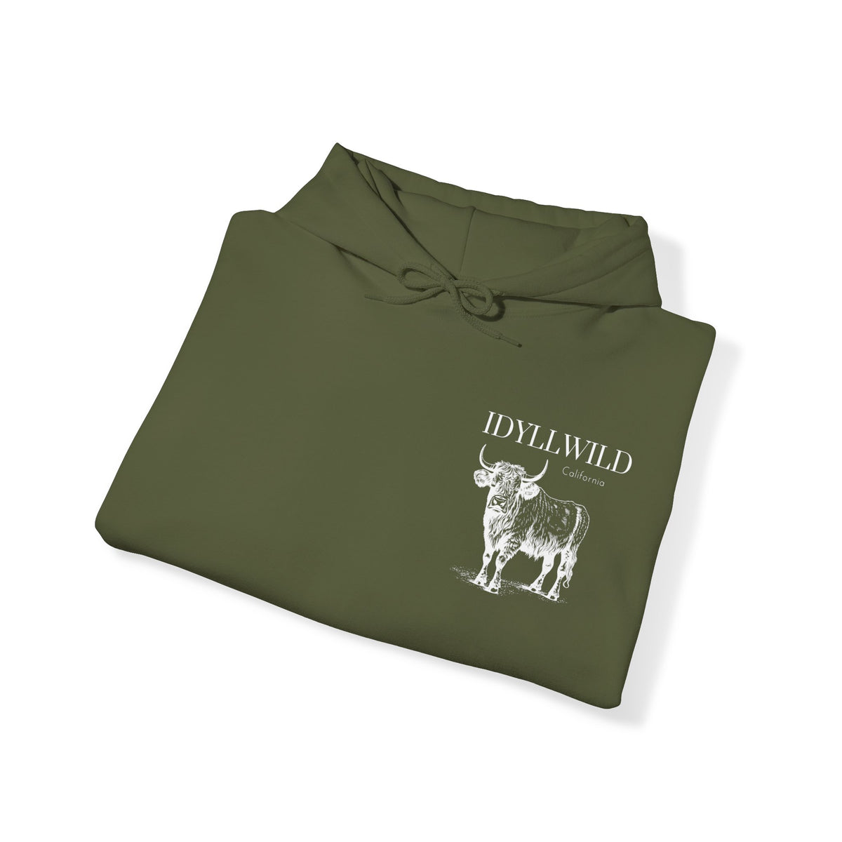 Idyllwild Highlander Cow 4 Hoodie