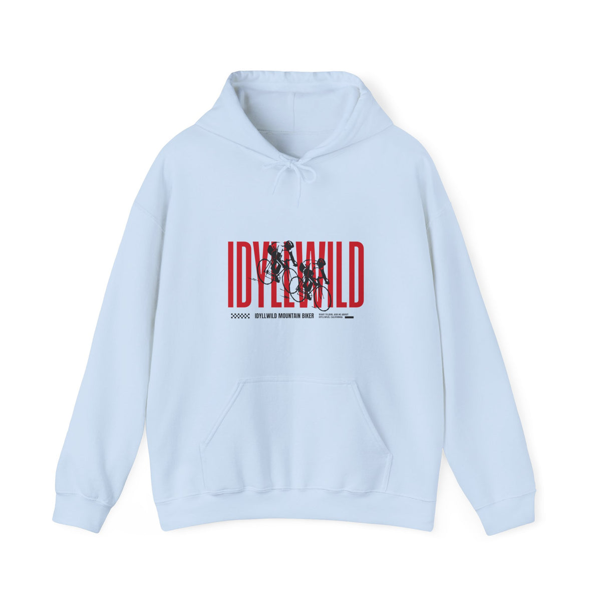 Unisex Heavy Blend™ Hooded Sweatshirt About Mountain Bike