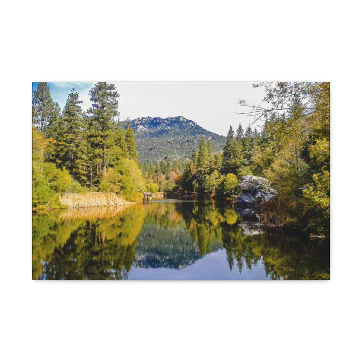 Canvas Gallery Wraps Lake Fulmore Fall
