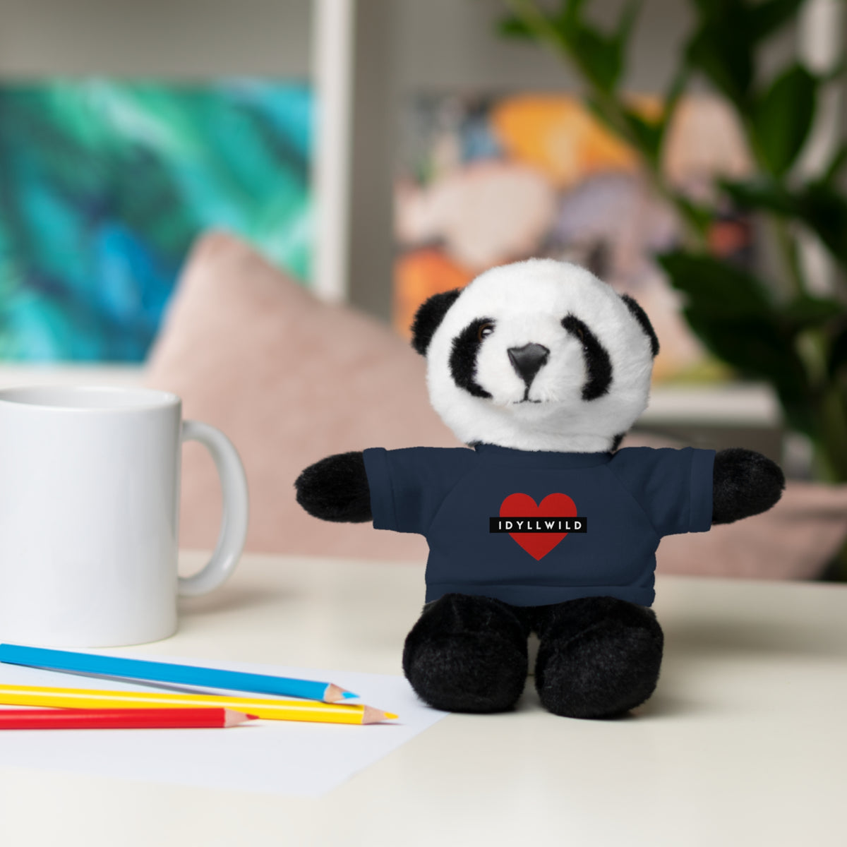 Stuffed Animals with Tee Idyllwild Heart