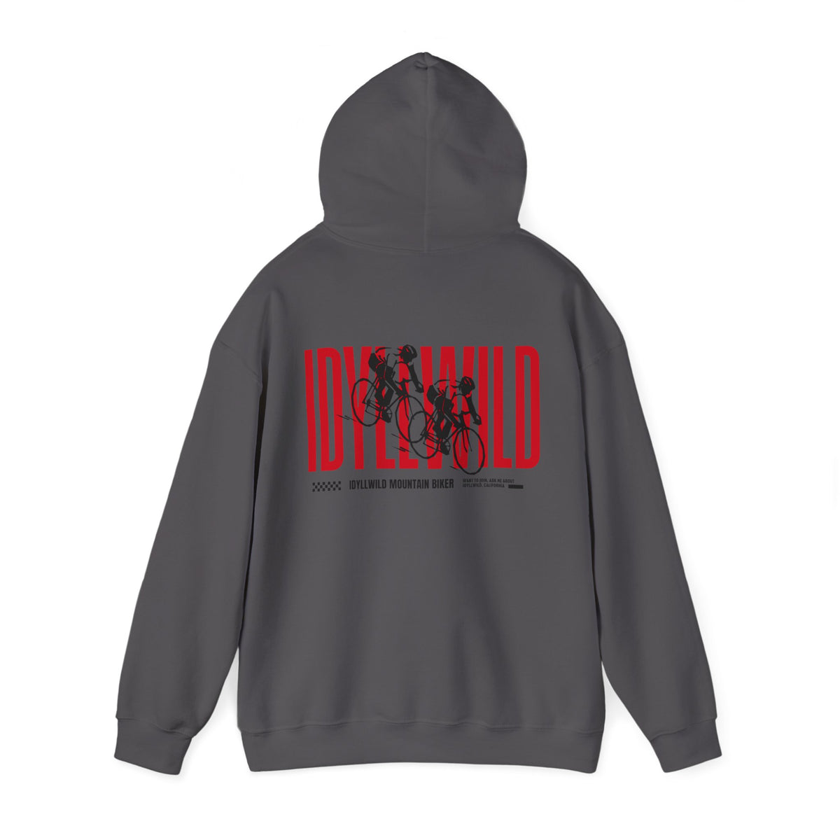Unisex Heavy Blend™ Hooded Sweatshirt About Mountain Bike