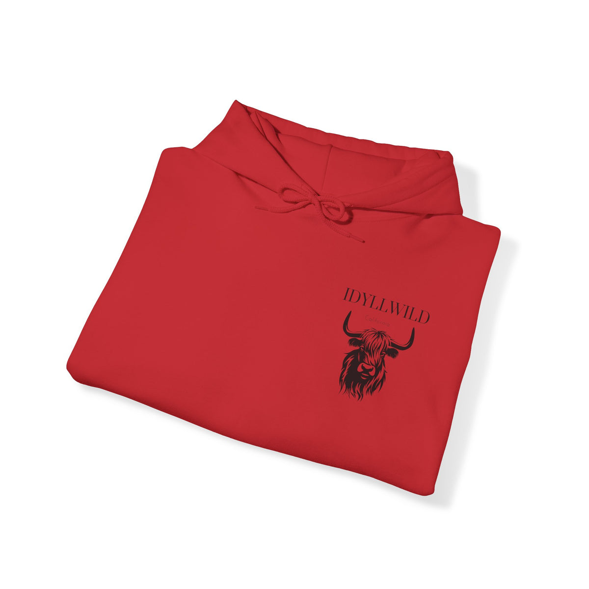 Unisex Heavy Blend™ Hooded Sweatshirt Idyllwild Cow 2