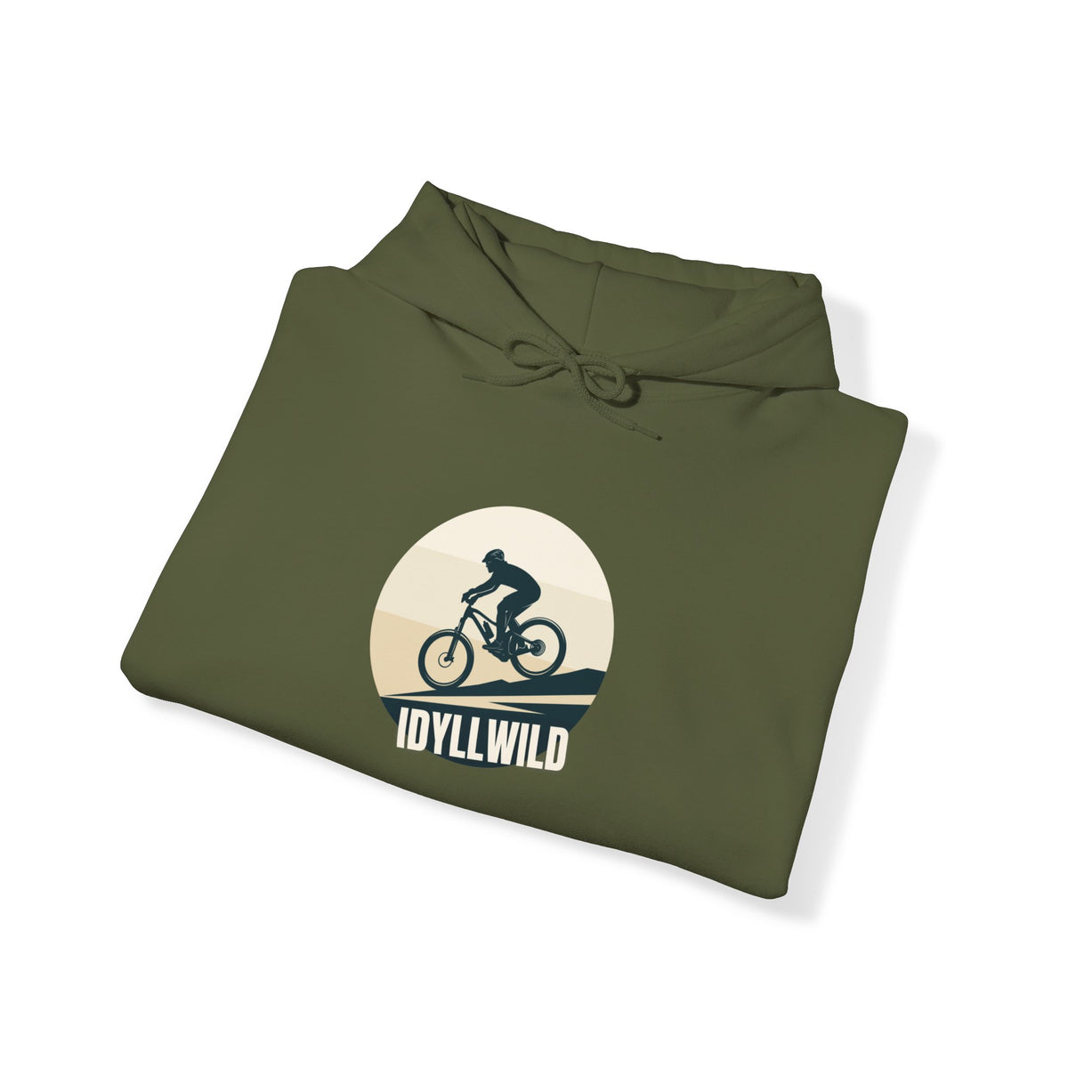 Unisex Heavy Blend™ Hooded Sweatshirt Downhill Bike