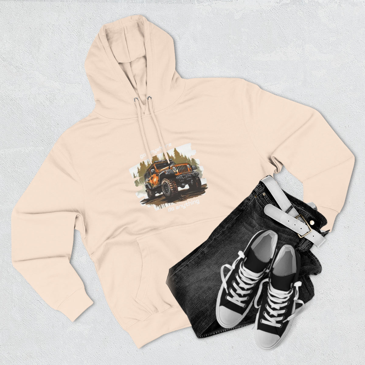 Jeep "Go Anywhere Do Anything" Hoodie