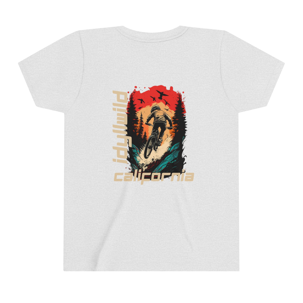 Idyllwild Mountain Biking Youth Short Sleeve Tee