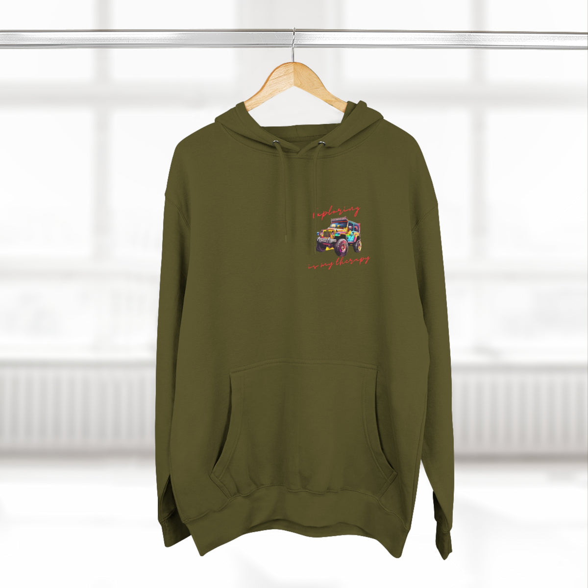 Jeep "Exploring Is My Therapy" Hoodie