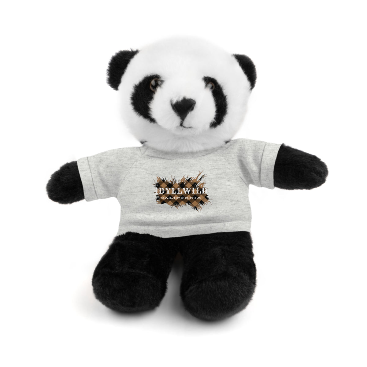 Stuffed Animals with Tee Idyllwild Tan Plaid