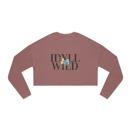 Women's Cropped Sweatshirt IdyllWILD modern