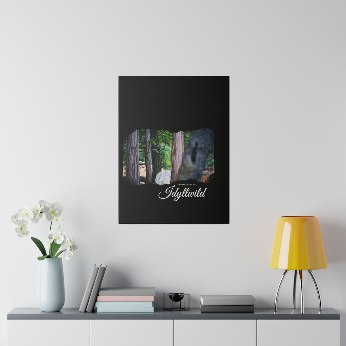 Matte Canvas, Stretched, 0.75" Dreaming of FOrest