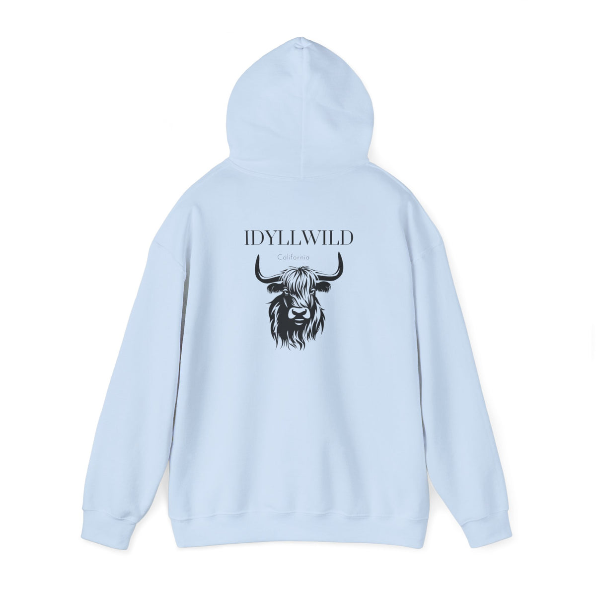 Unisex Heavy Blend™ Hooded Sweatshirt Idyllwild Cow 2