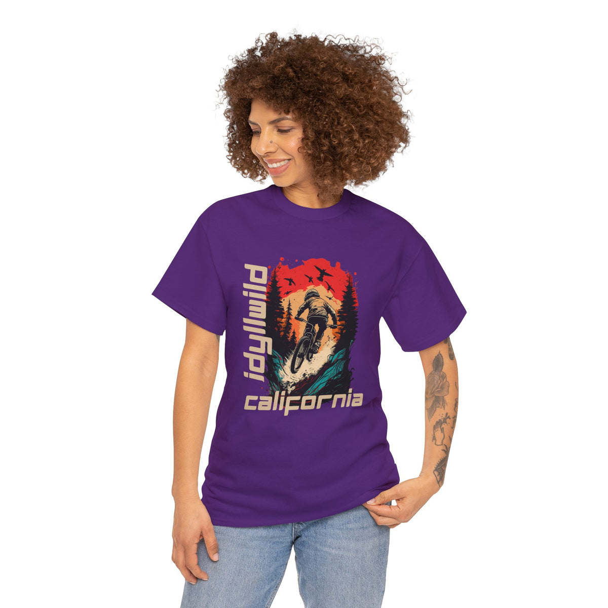 Idyllwild Downhill Mountain Biking Stylish T-Shirt
