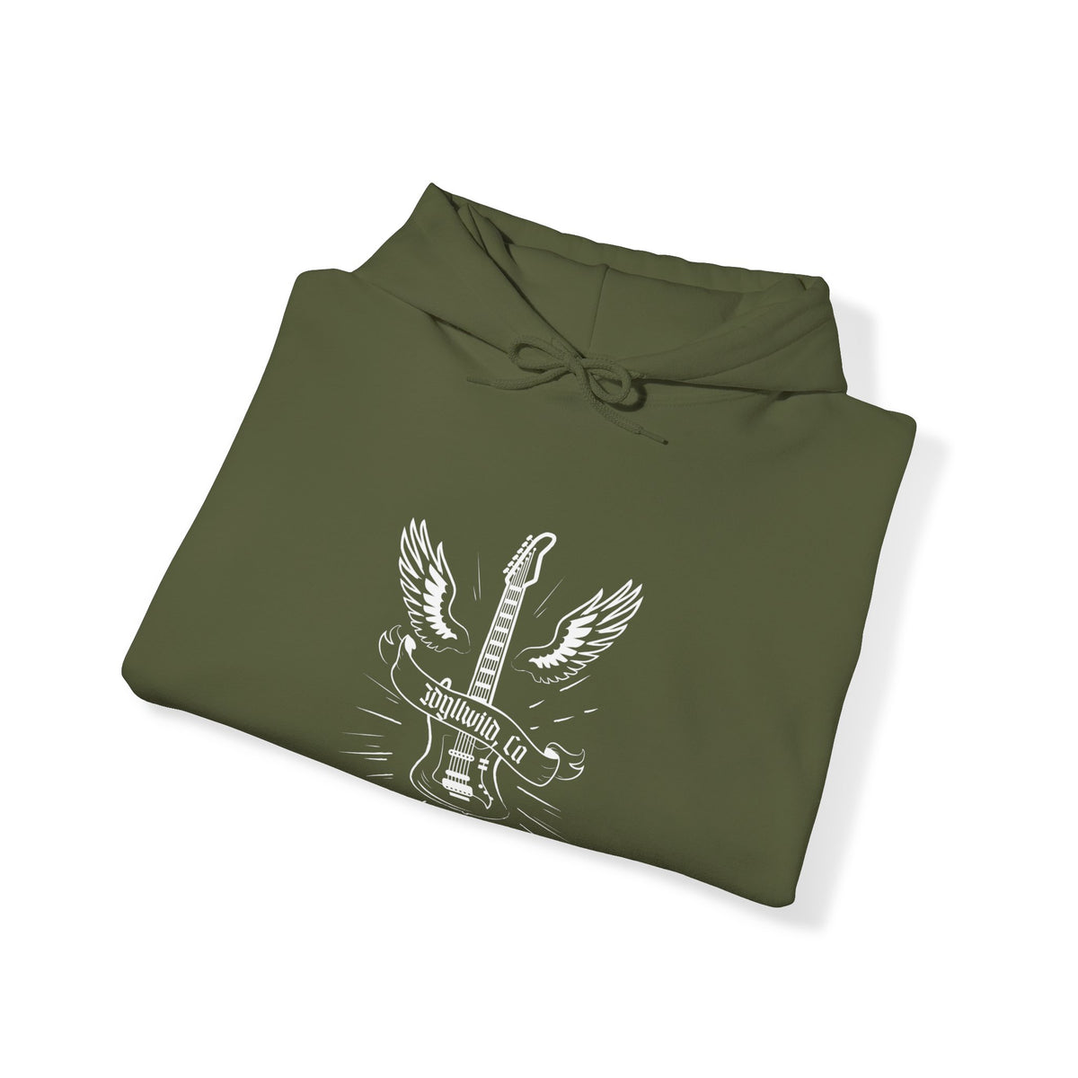 Unisex Heavy Blend™ Hooded Sweatshirt Guitar WIngs