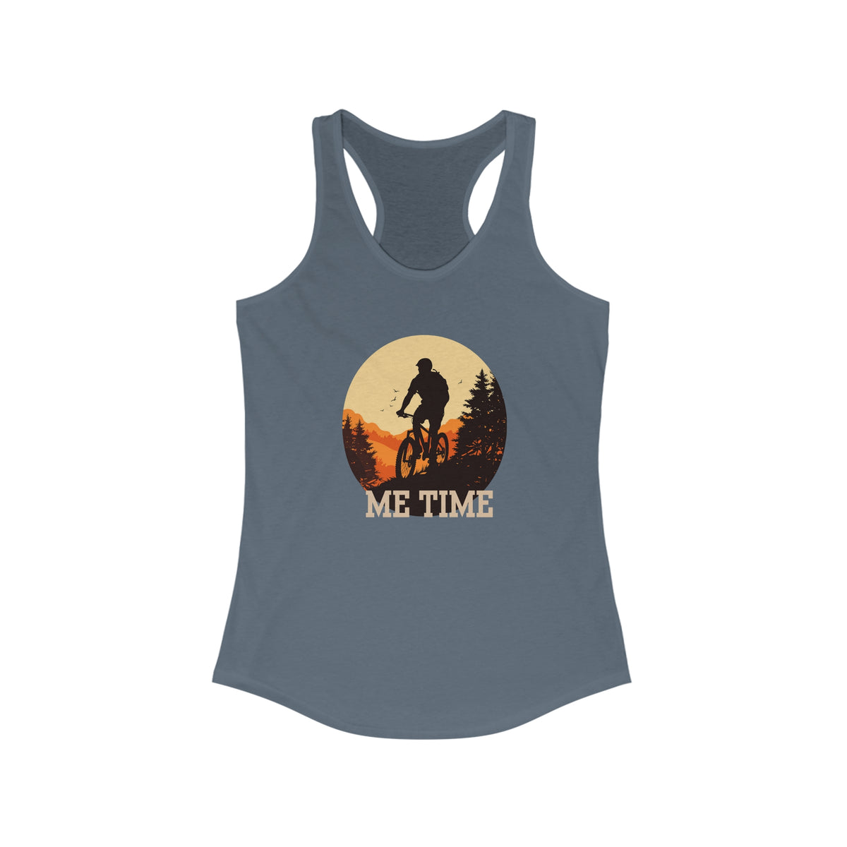 Womens "Me Time" Mountain Biking Tank Top