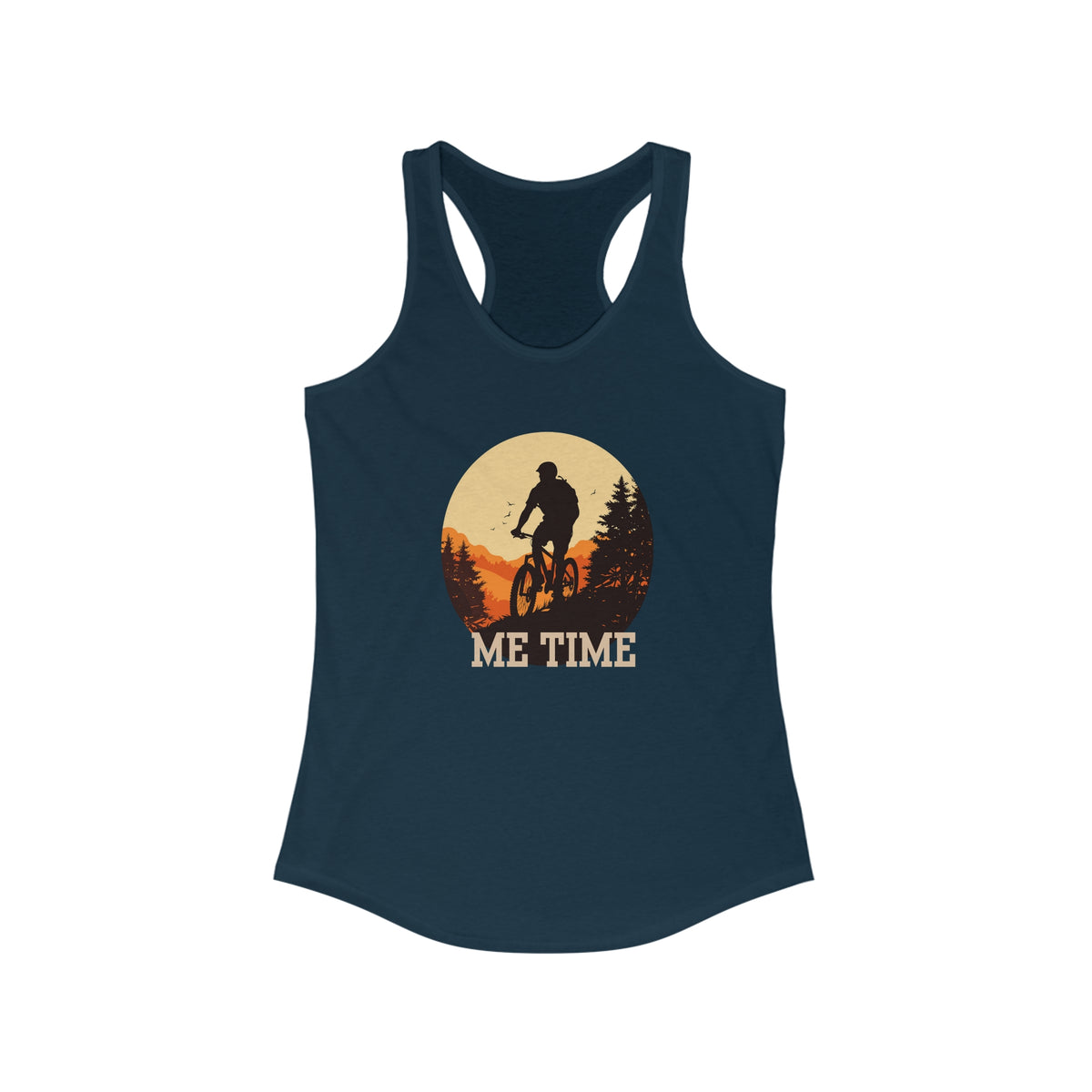 Womens "Me Time" Mountain Biking Tank Top