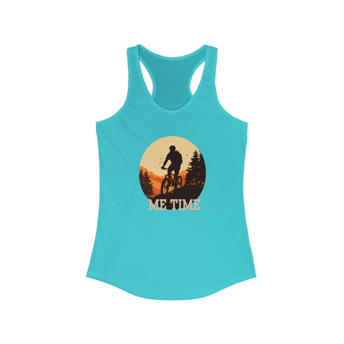 Womens "Me Time" Mountain Biking Tank Top