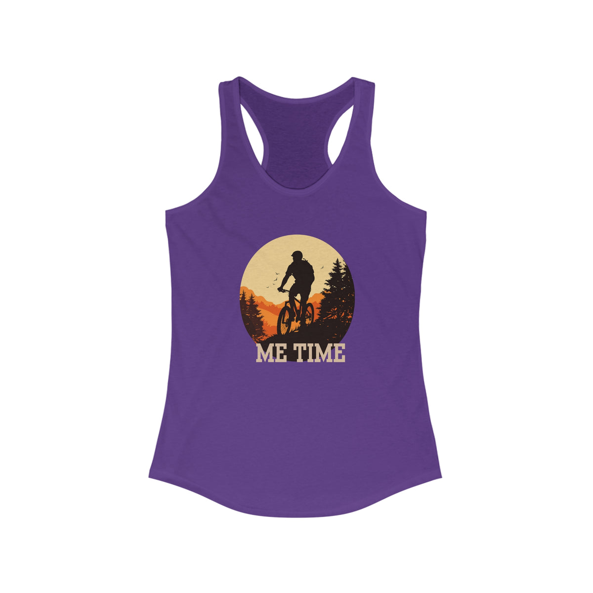 Womens "Me Time" Mountain Biking Tank Top