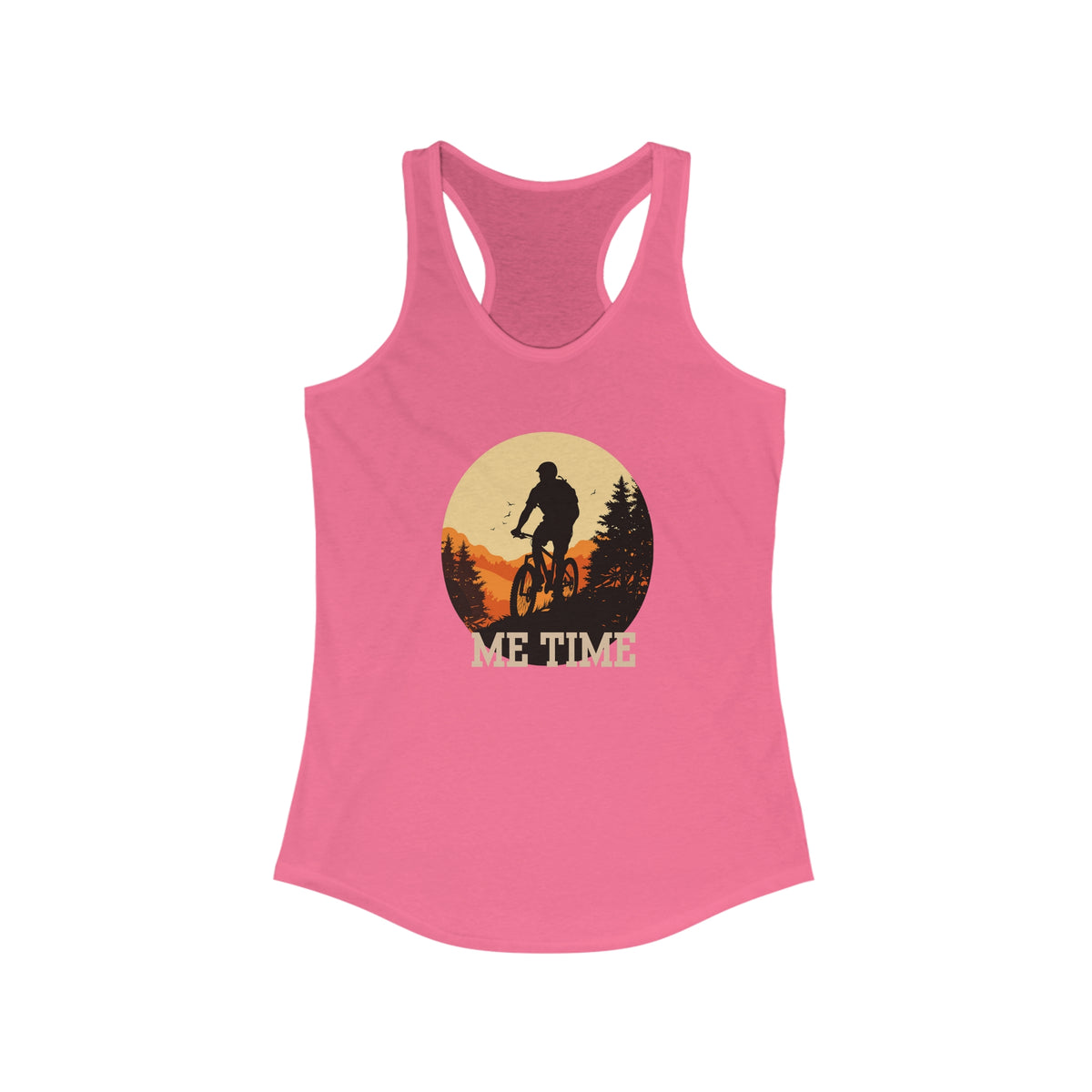 Womens "Me Time" Mountain Biking Tank Top