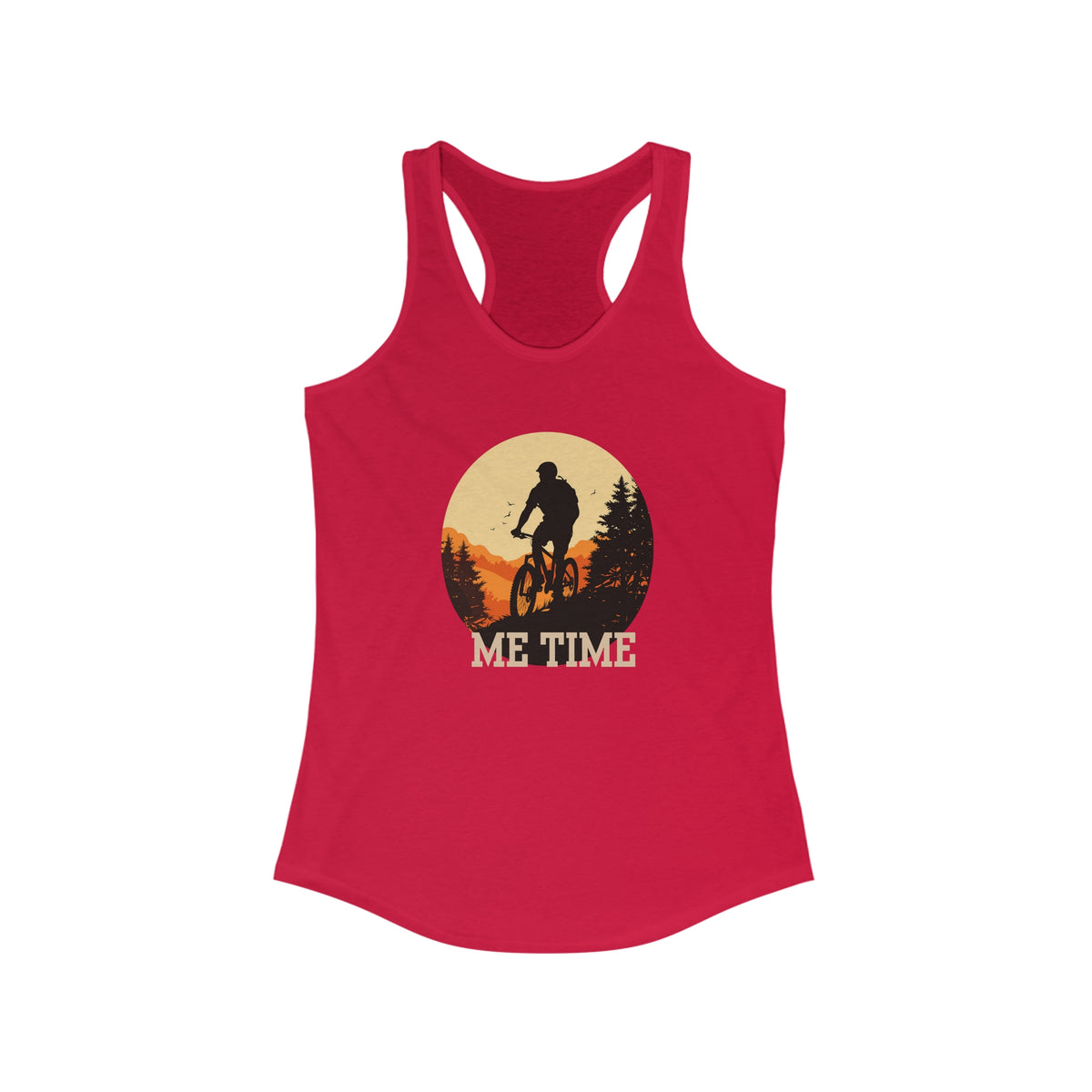 Womens "Me Time" Mountain Biking Tank Top