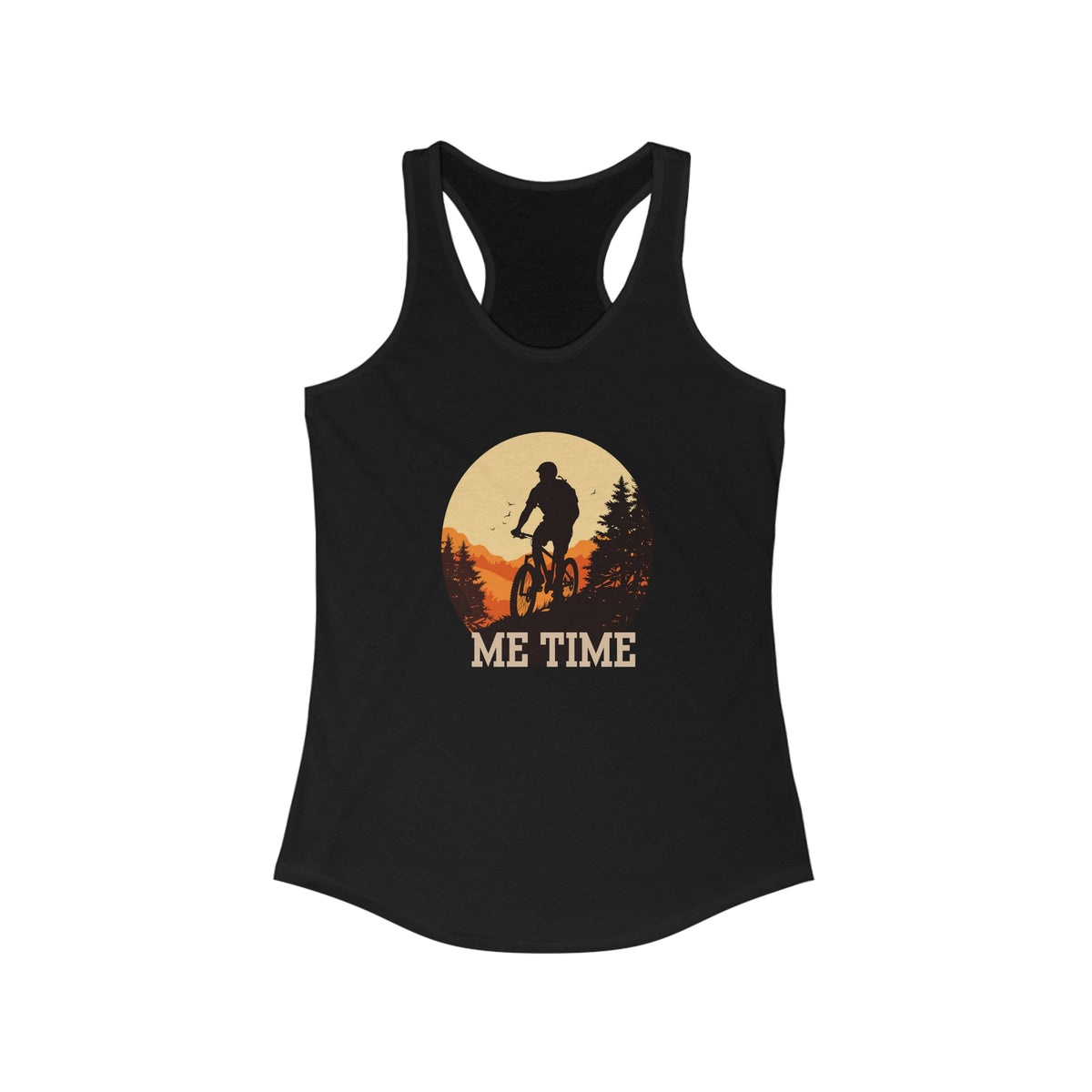 Womens "Me Time" Mountain Biking Tank Top
