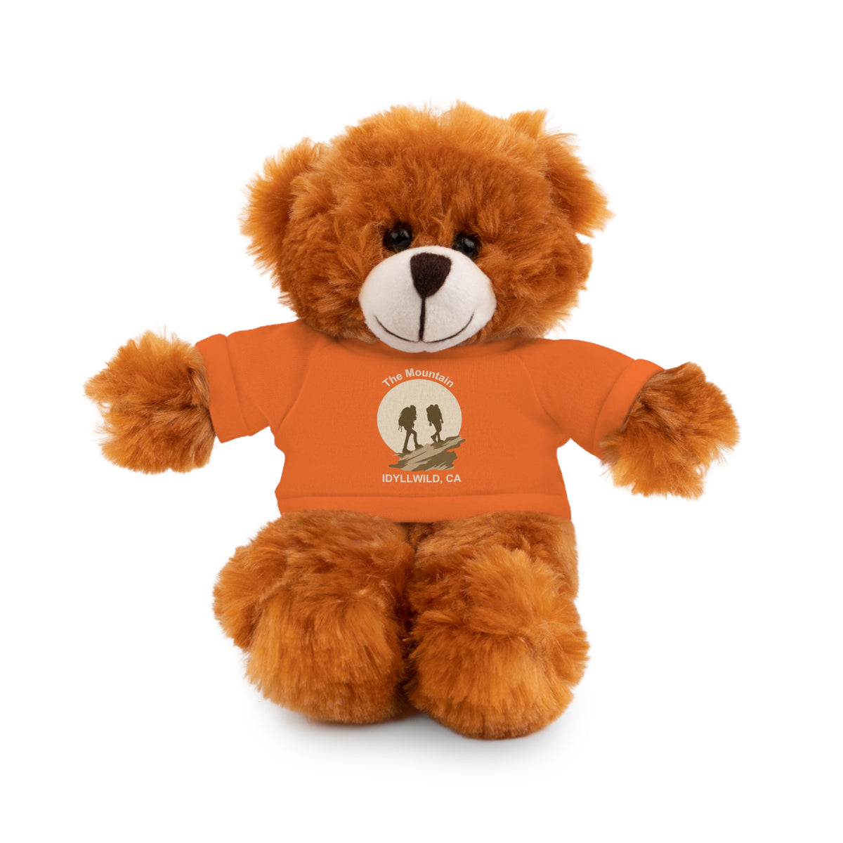 Stuffed Animals with Tee Hiking the Mountain Idyllwild