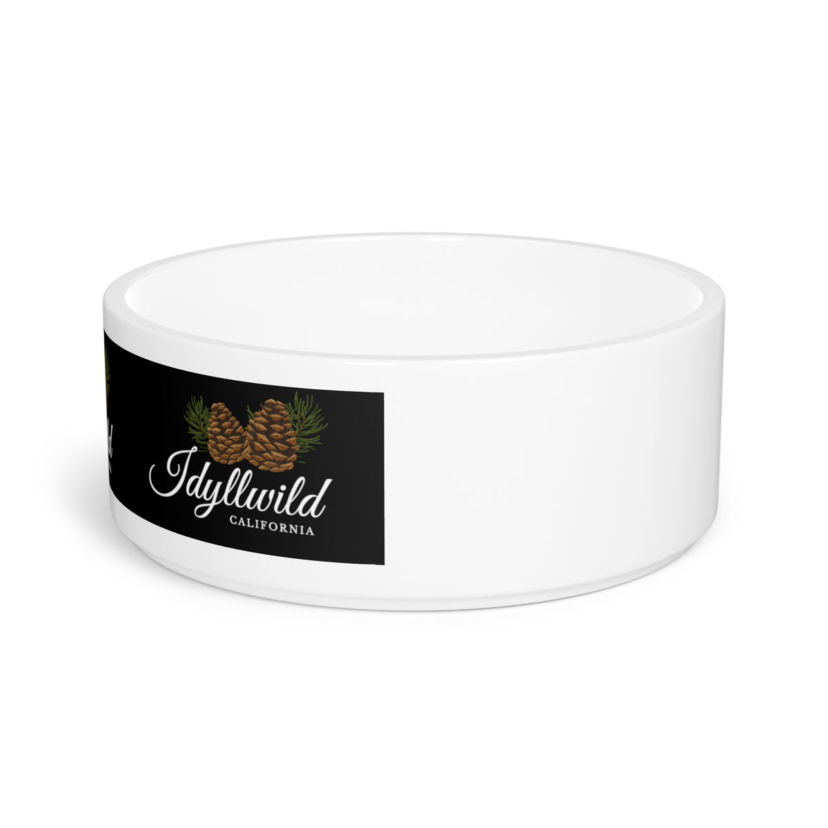 Pet Bowl Idyllwild California Cone Couple