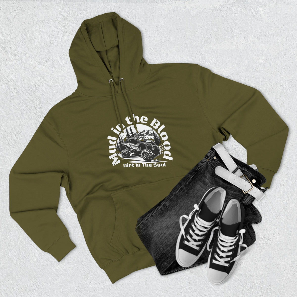 Mud In The Blood Dirt In The Soul Can Am Hoodie
