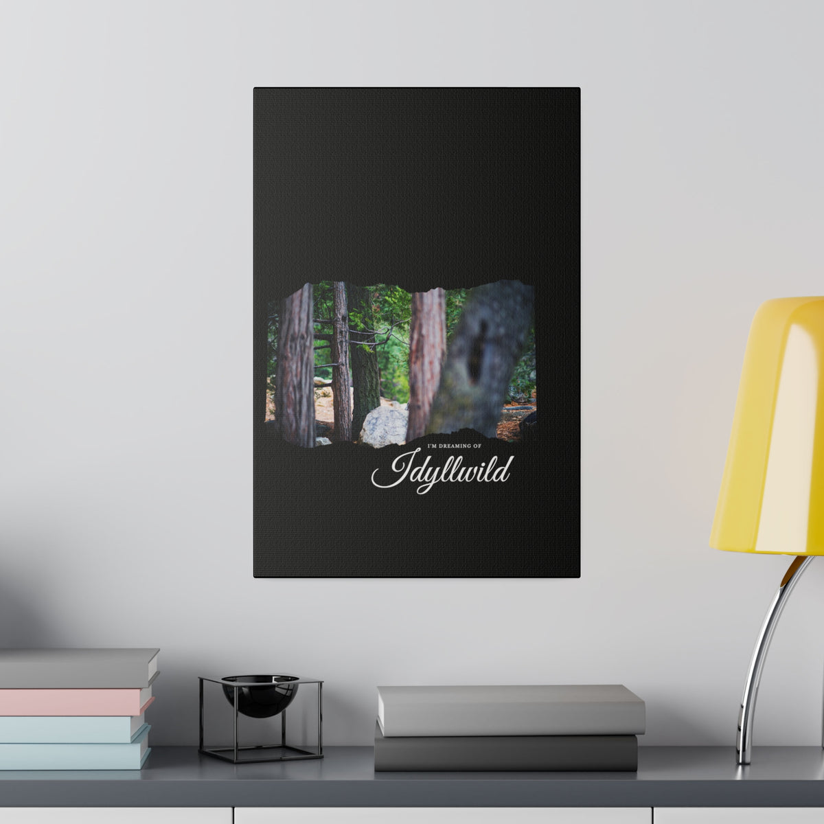 Matte Canvas, Stretched, 0.75" Dreaming of FOrest