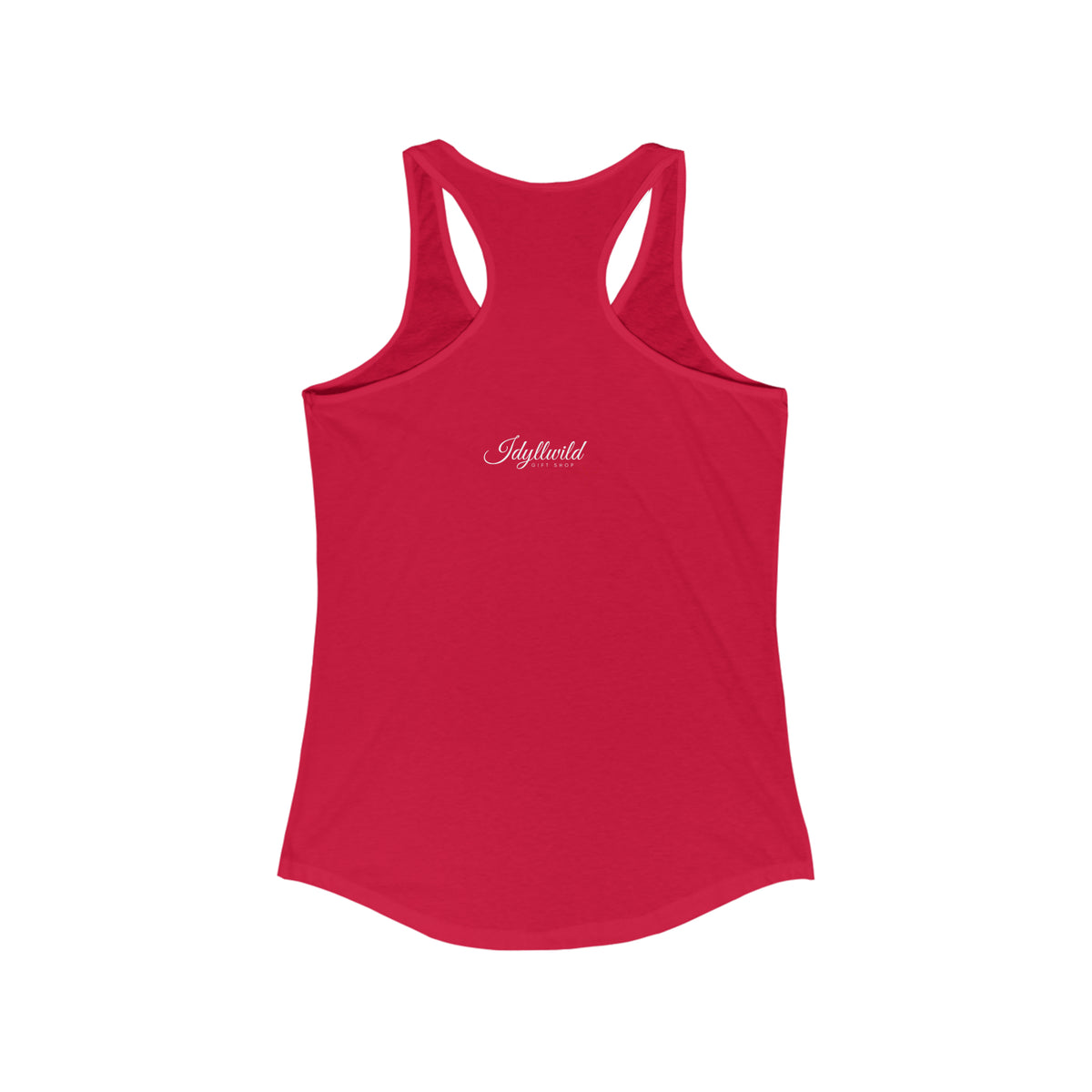 Women's Ideal Racerback Tank Idyllwild Couple Hike