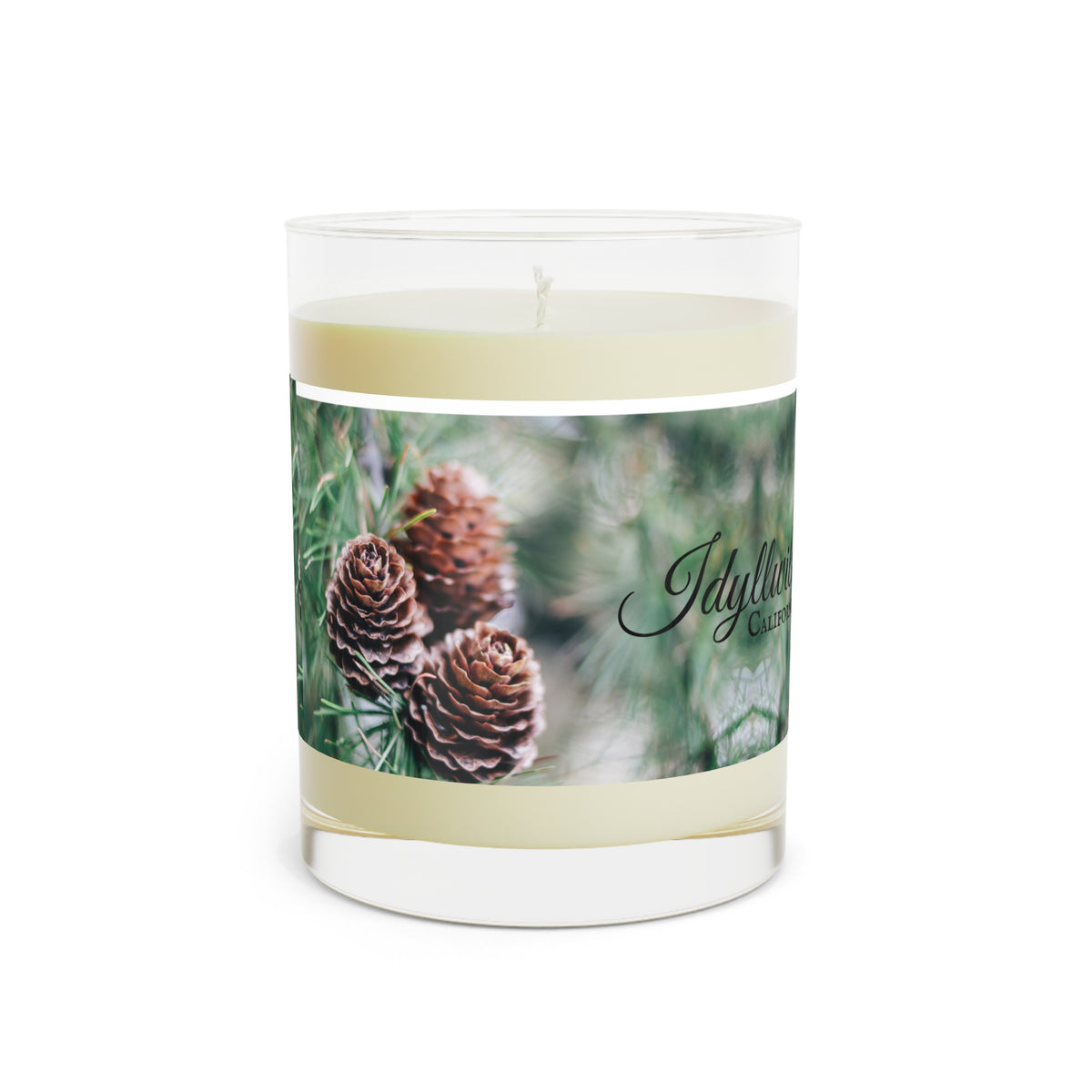Scented Candle - Full Glass, 11oz Idyllwild Pine Cone