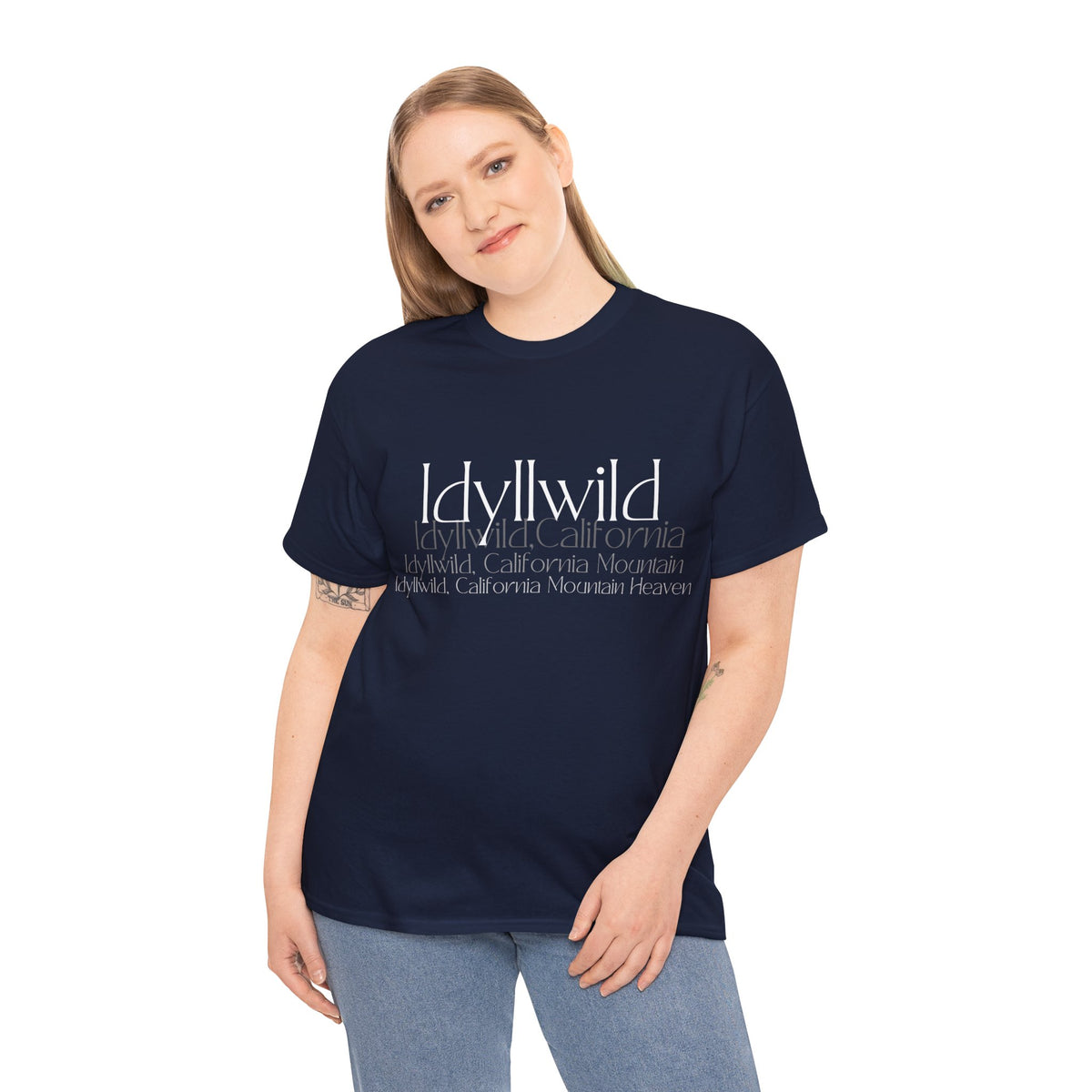 Womens Idyllwild California Mountain Haven T-shirt