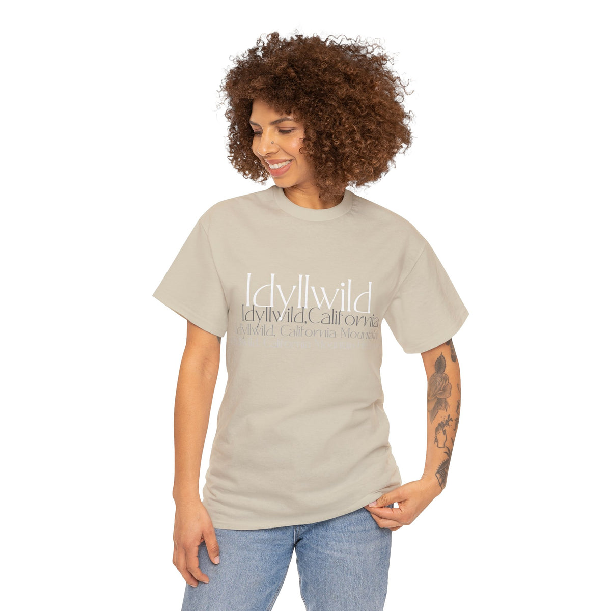 Womens Idyllwild California Mountain Haven T-shirt