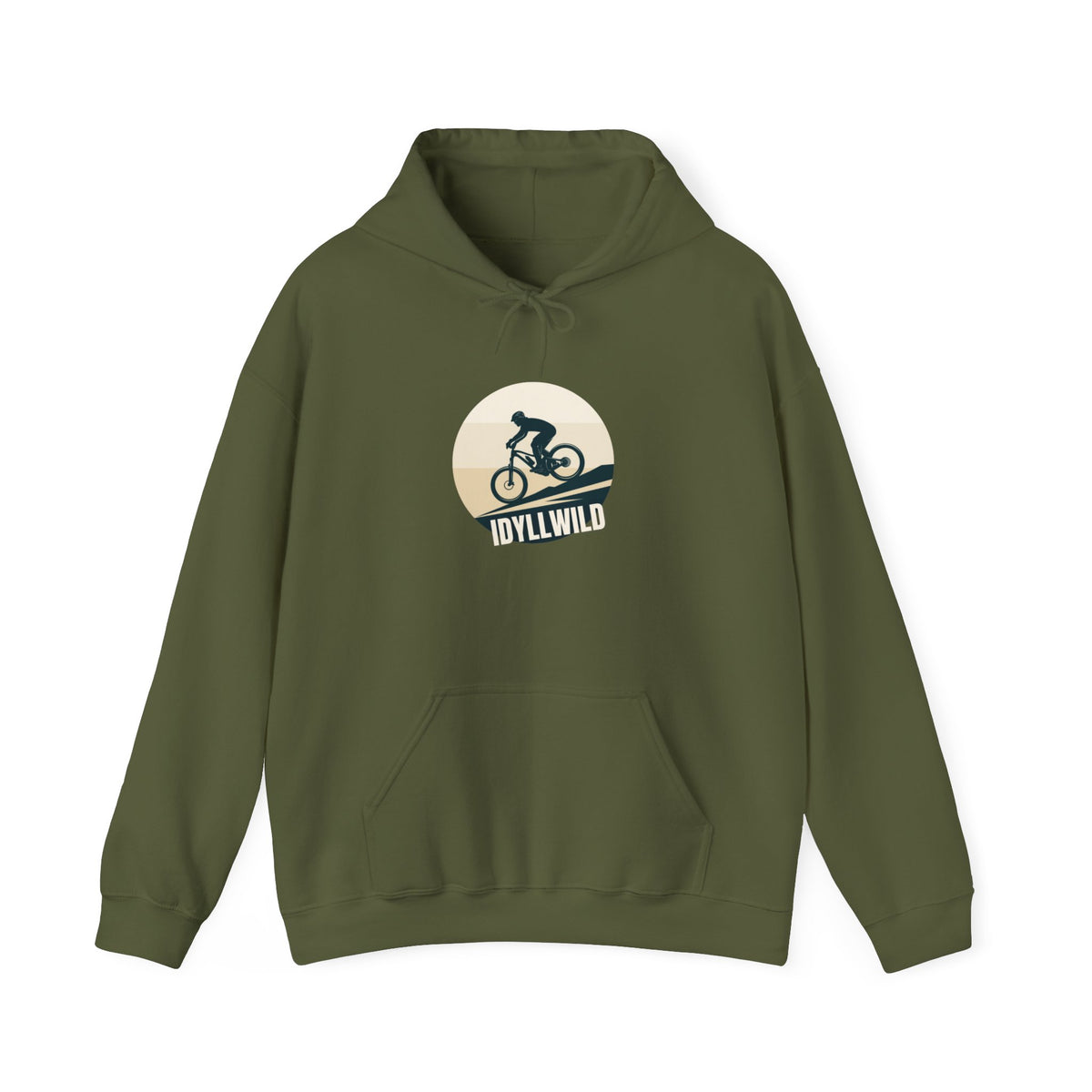 Unisex Heavy Blend™ Hooded Sweatshirt Downhill Bike
