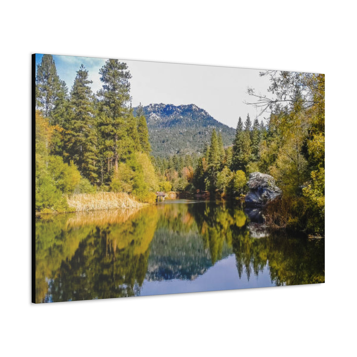 Canvas Gallery Wraps Lake Fulmore Fall