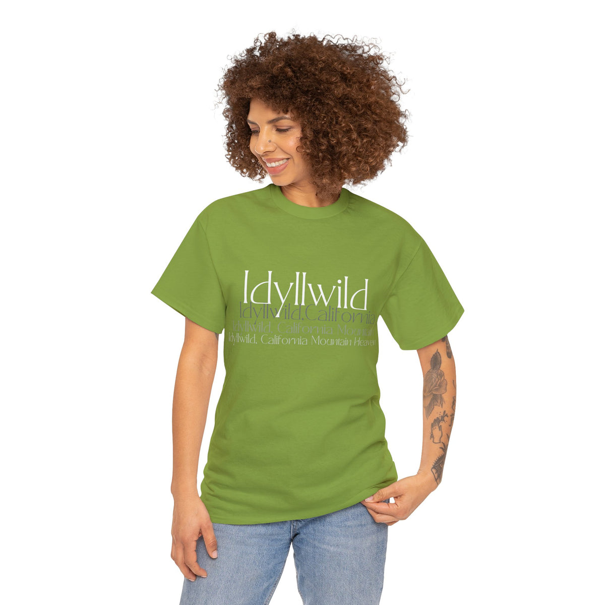 Womens Idyllwild California Mountain Haven T-shirt