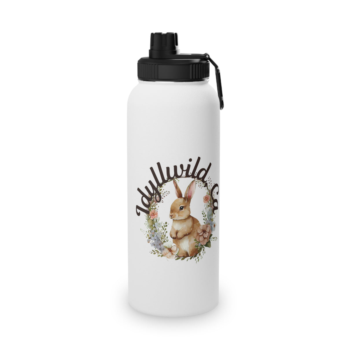 Idyllwild Easter Stainless Steel Water Bottle, Sports Lid