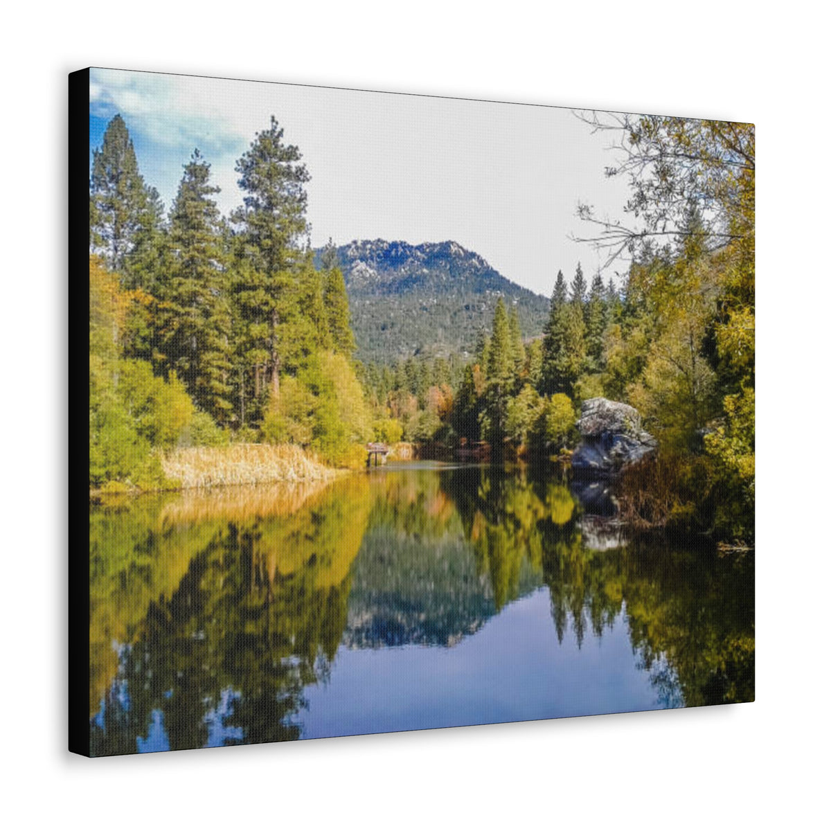 Canvas Gallery Wraps Lake Fulmore Fall